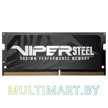 Оперативная память Patriot Viper Steel 32GB DDR4 SODIMM PC4-21300 (PVS432G266C8S)